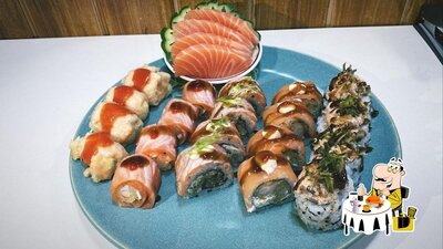 Platos en Sekai Sushi