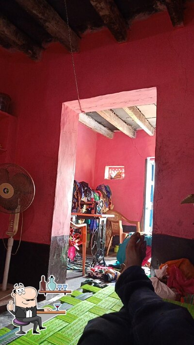The interior of Raj Restaurant