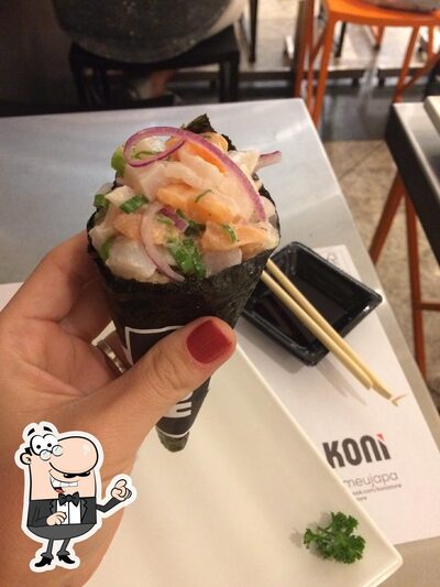 O interior do Koni Store