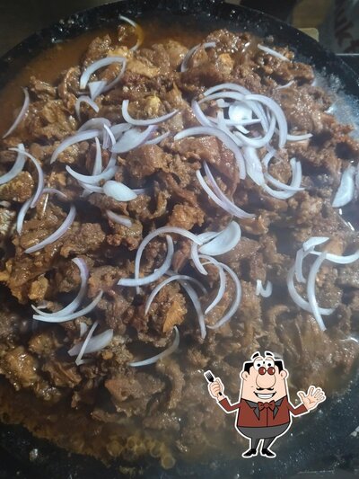 Food at Al zain sheek shop