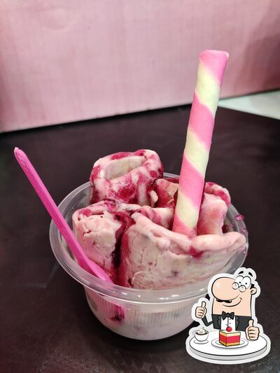 Chill Point serves a range of desserts