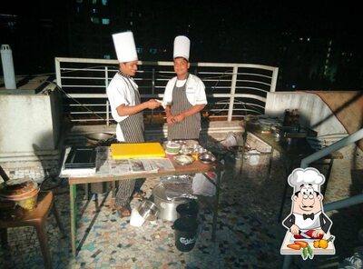 The chef will provide you with various dishes