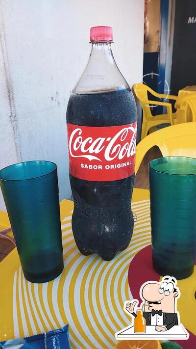 Você pode pedir uma bebida do menu