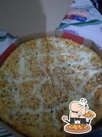 Escolha diferentes tipos de pizza