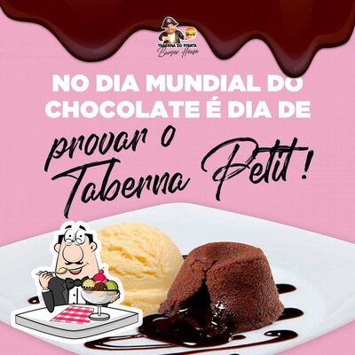 Venha experimentar as opções doces