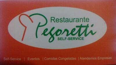 A marca do Restaurante Pegoretti