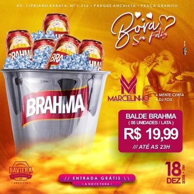 Aqui está a publicidade do Baviera Anchieta