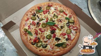 Pick various types of pizza