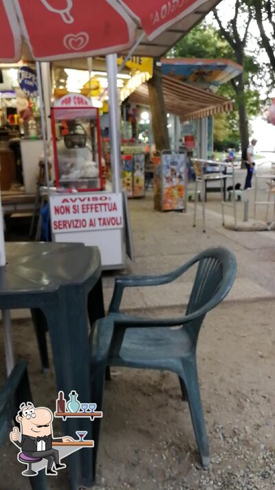 Gli interni di Chiosco Da Nicole