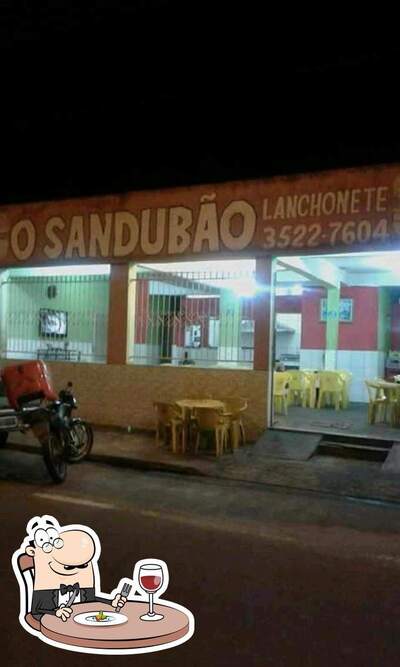 Comida em Sandubão hamburgueria