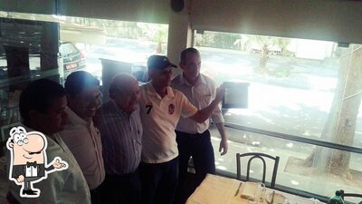 O interior do Donna Maria Pizzaria