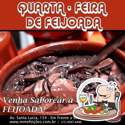 Os visitantes do MM Refeições Coletivas podem disfrutar diferentes refeições de frutos do mar