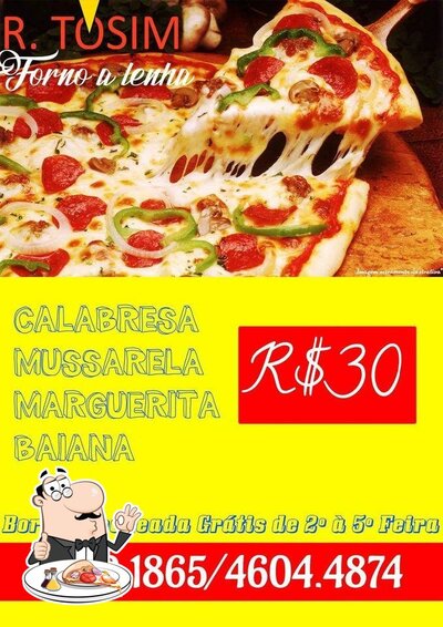 Consiga diferentes tipos de pizza