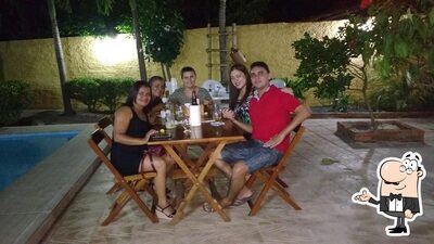 O interior do Bar O Cavaquinho