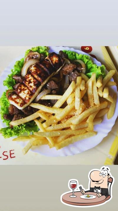 Comida em Restaurante do Bill