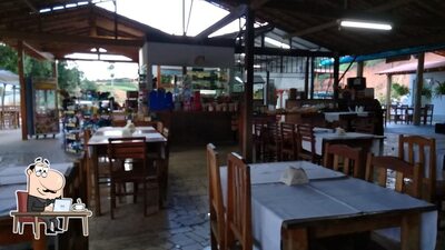 O interior do Churrasco do Burro