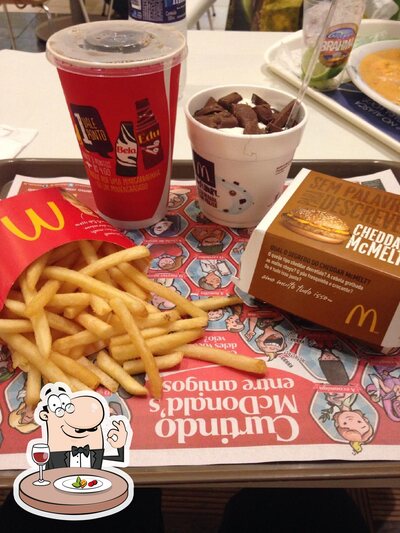 Comida em McDonald's