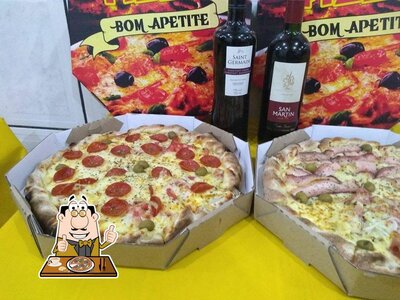 Consiga pizza no Pizzaria e esfiharia
