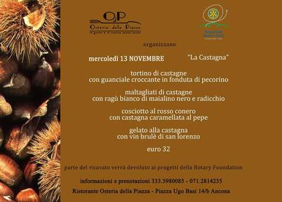 La pubblicità mostra le informazioni su Osteria Della Piazza
