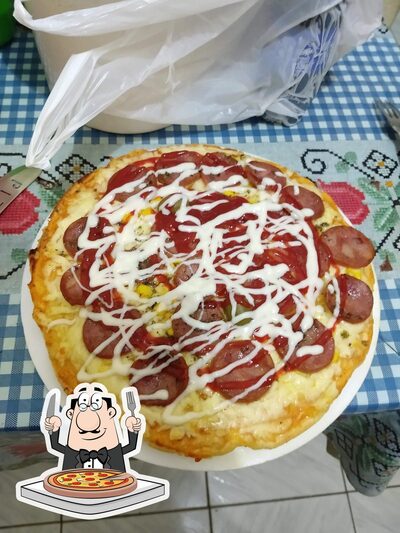 No Pizzaria Maria, você pode pedir pizza