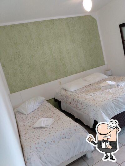 O interior do Hotel Fazenda Colina