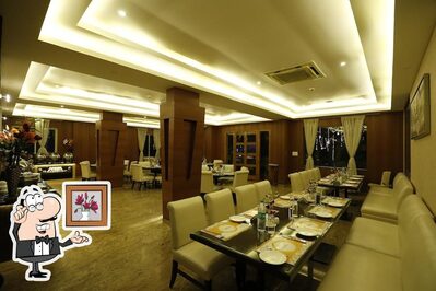 Take a seat at one of the tables at Satgun