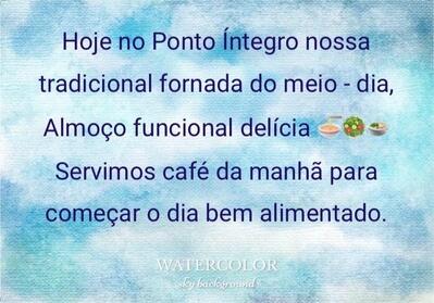 Aqui está a publicidade do Ponto íntegro multispaço