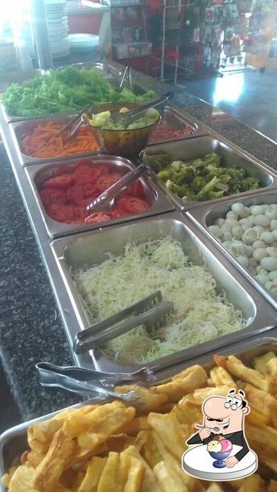 Não esqueça de experimentar uma sobremesa no Recanto do Caminhoneiro