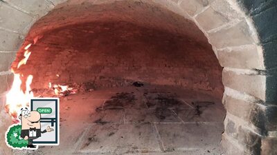 L'extérieur est une importante caractéristique de Pizza Del Arte