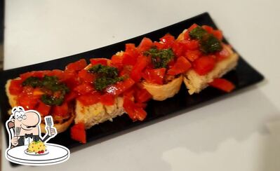 Platos en Mamma Mia trattoria italiana