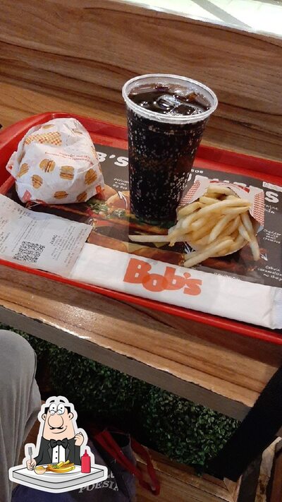 Peça batatas fritas no Bob's