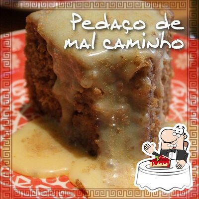 Manuia Café serve uma variedade de pratos doces