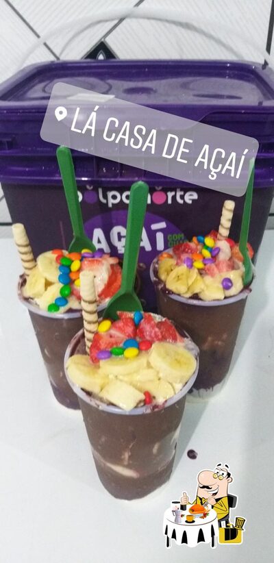 Platos en Lá Casa de Açaí