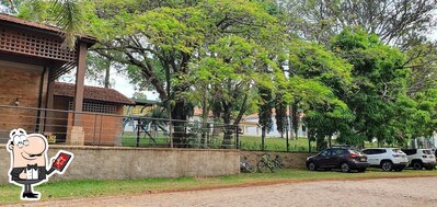 Você pode espairecer no na área externa do Fazenda Concordia