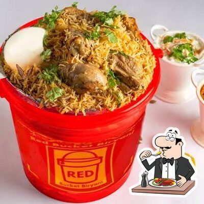 Meals at Red bucket biryani
