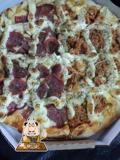 No New Pizzas, você pode provar pizza