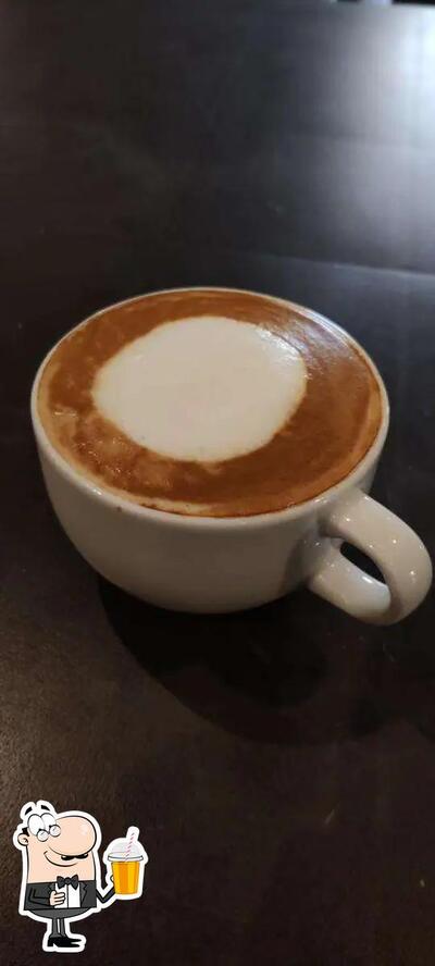 You can enjoy a drink from the menu