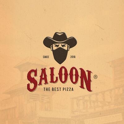 Aqui está a publicidade do Saloon Pizzaria