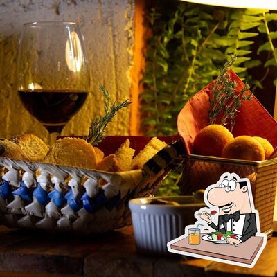 Comida em Bistrô e Pousada Casa das Flores