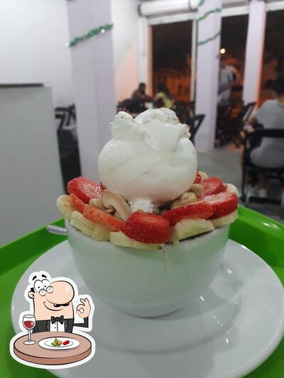 Comida em Paraíso Gelado