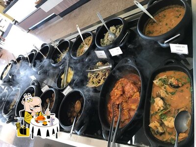 Comida em Churrascaria Estrela do Sul