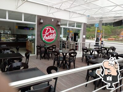 O interior do Due Fratelli