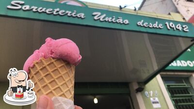 Não esqueça de pedir uma sobremesa no Sorveteria União