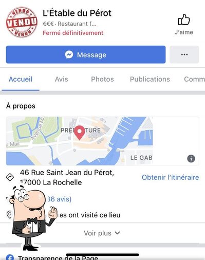 photo de l'étable du Pérot