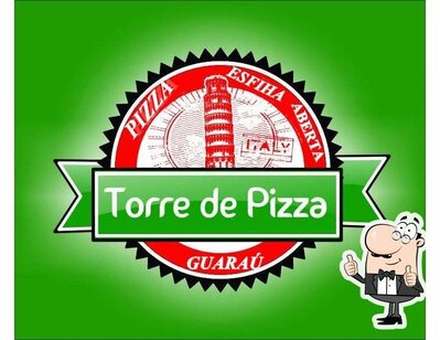 A representação gráfica da marca do Torre de pizza Peruíbe SP