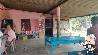 The interior of Shib Parbati Dhaba