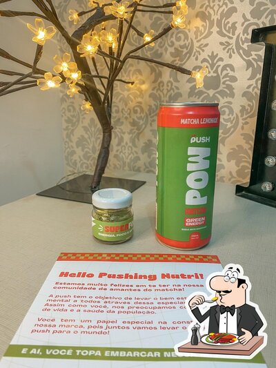Comida em Push Matcha
