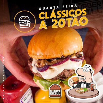Os hambúrgueres do BurgerGrill irão saciar uma variedade de gostos