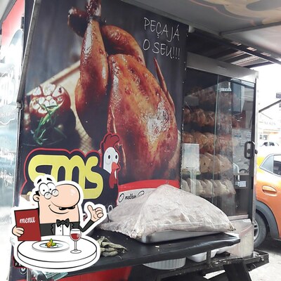 Comida em SmS Frango Assado