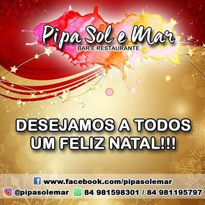 Aqui está a publicidade do Pipa Sol e Mar Restaurante e Bar